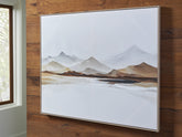 Tampa Furniture Outlet Lutz - Ashley Furniture - Karalen Wall Decor - Wall Art / White/Gray/Brown - A8000465
